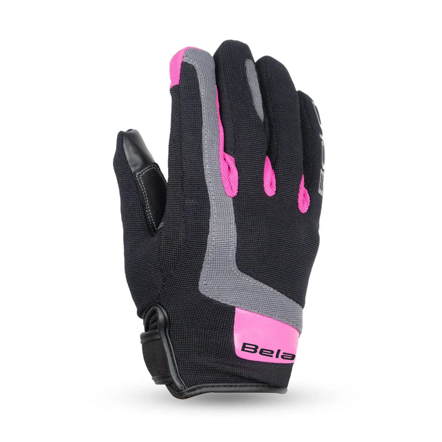 BELA GALAXY WINTER WP Motorcycle Lady Textile Gloves Black Red – 4 – Maximomoto PT