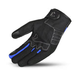 Linda Galaxy Winter WP Motorcycle Textile Gloves Black Blue