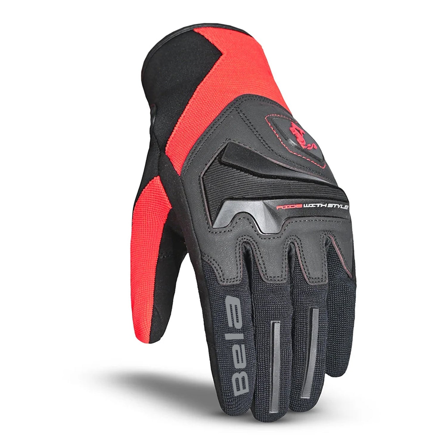 BELA STAR Moto Têxtil Men's Gloves Red Black – 3 – Maximomoto PT