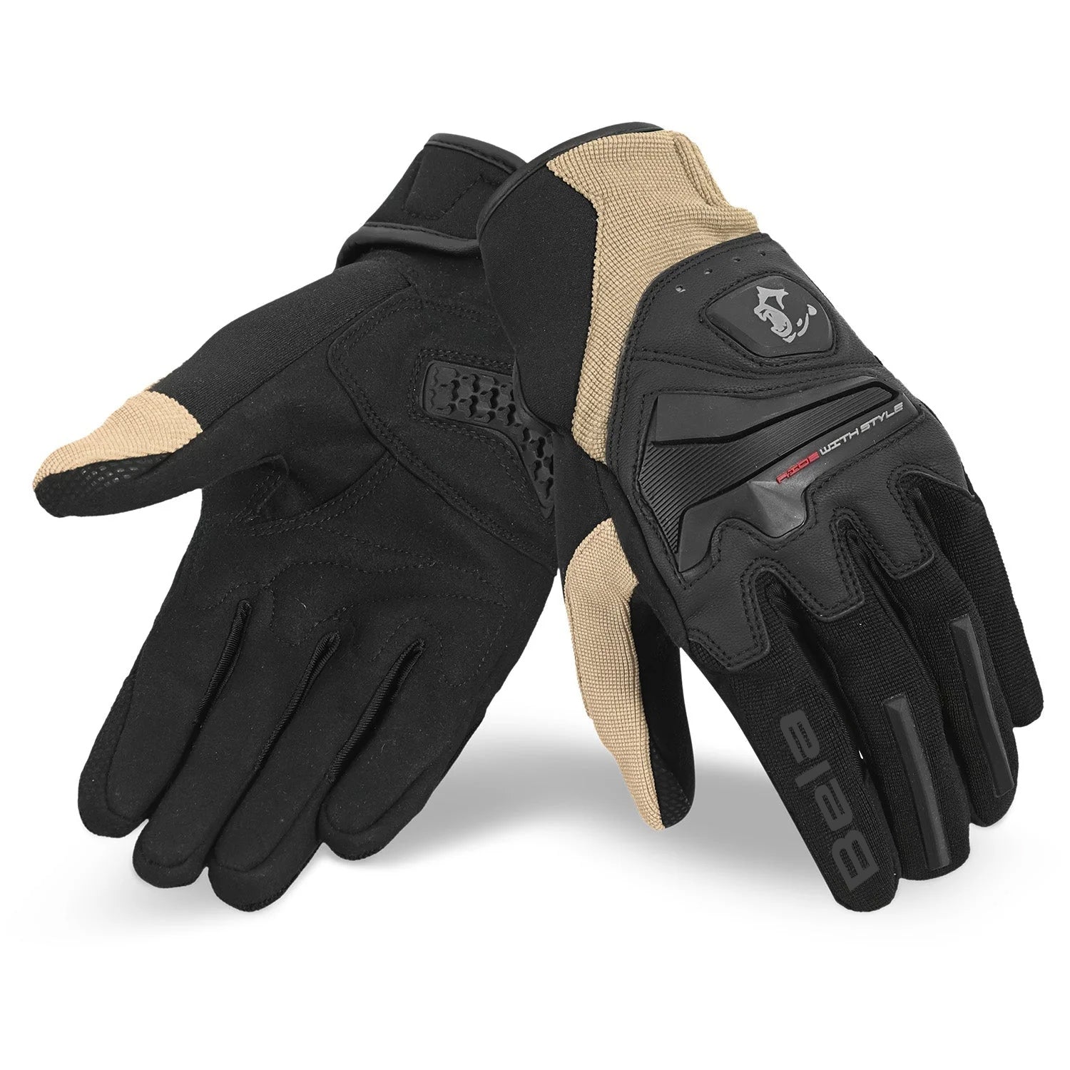 Bela Textil Guante Man Star Arena/Negro – 1 – Maximomoto PT