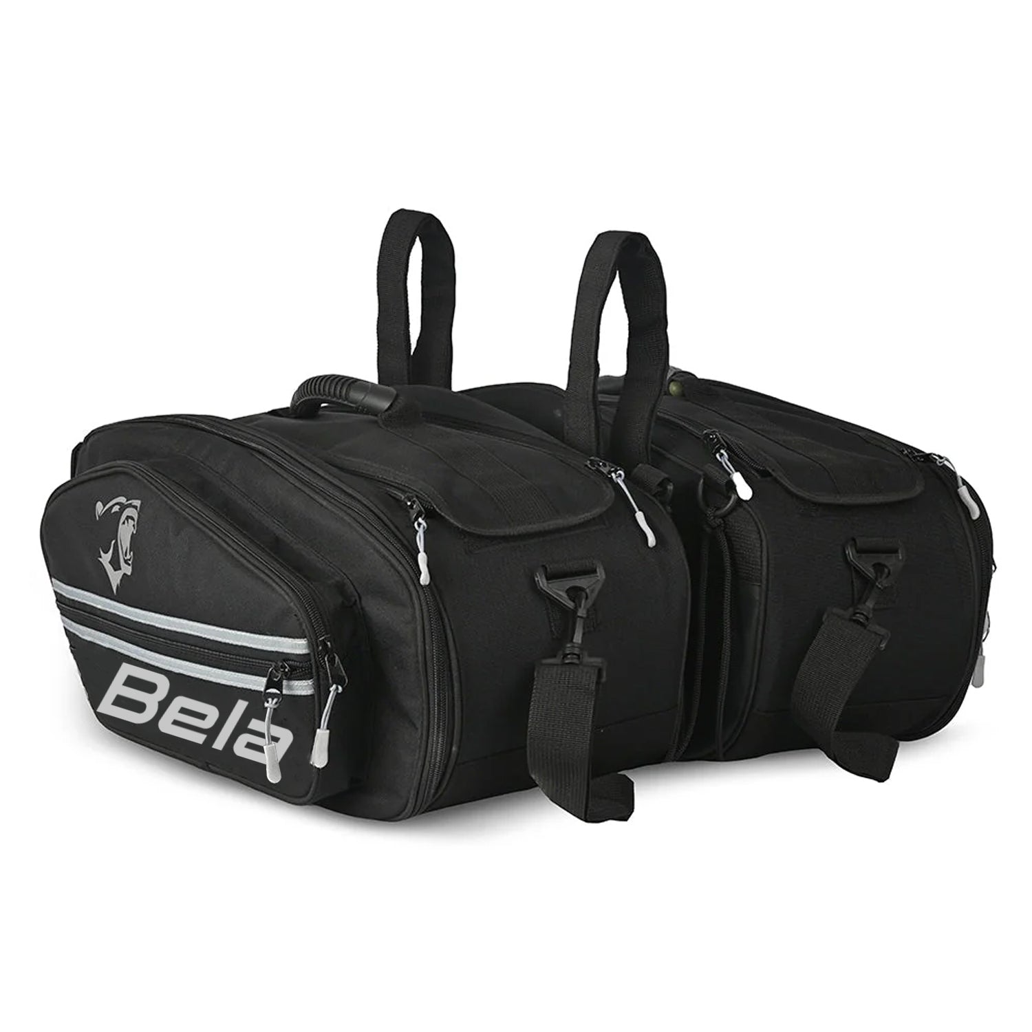 BELA GEAR Moto Couro Textil Mochila Preto – 1 – Maximomoto PT