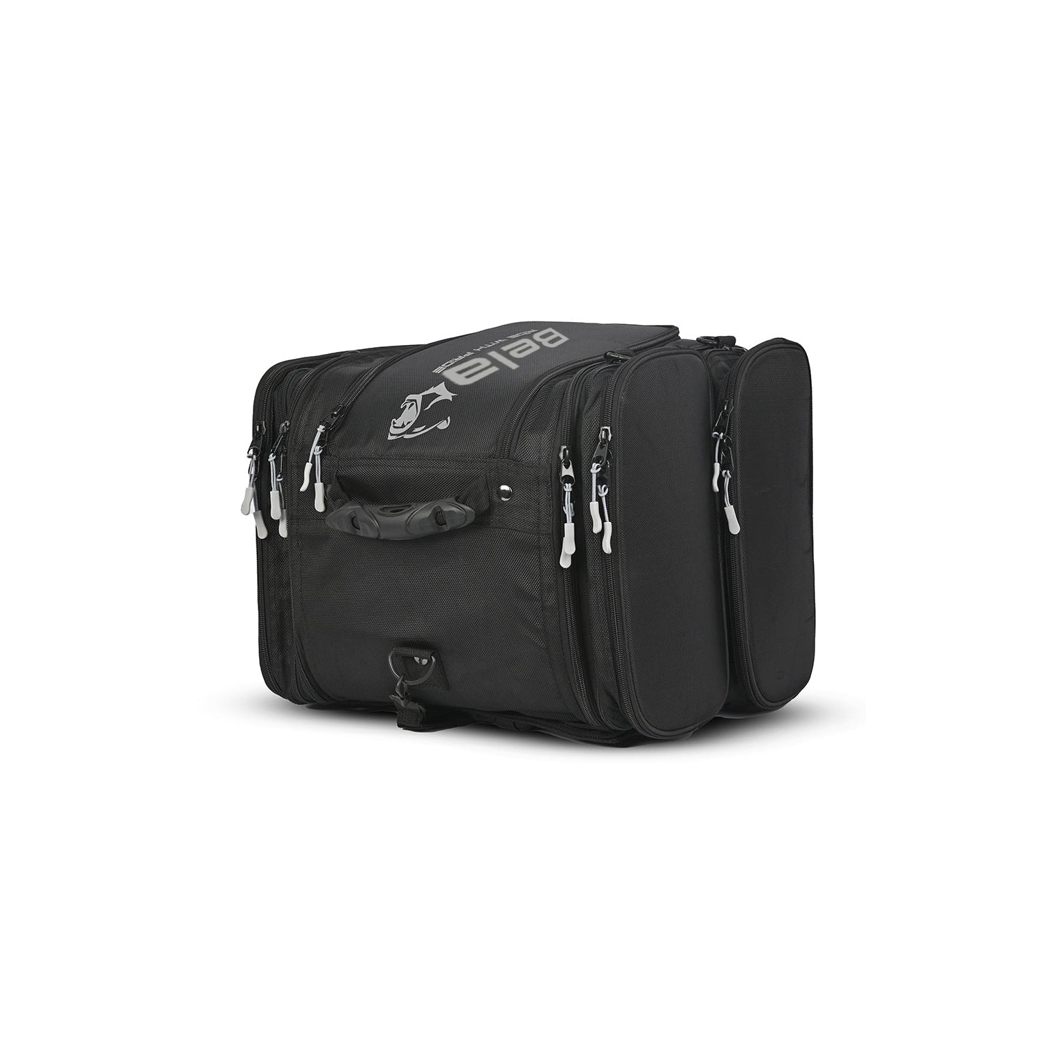 BELA Secure Moto Leather Textile Backpack Black – 1 – Maximomoto PT