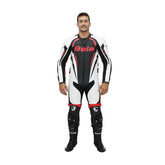 BELA MAVERICK 1 PC Moto Fato Branco Preto Vermelho – Maximomoto PT