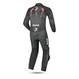 BELA ROLLOVER KIDS 1 PC Motorcycle Suit Black Red Fluorescent