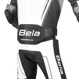 BELA 2 PC NORTH STAR Moto Couro Fatos Preto Branco