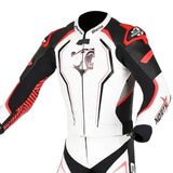 BELA North Star 2 PC Fatos De Moto Preto Branco Vermelho