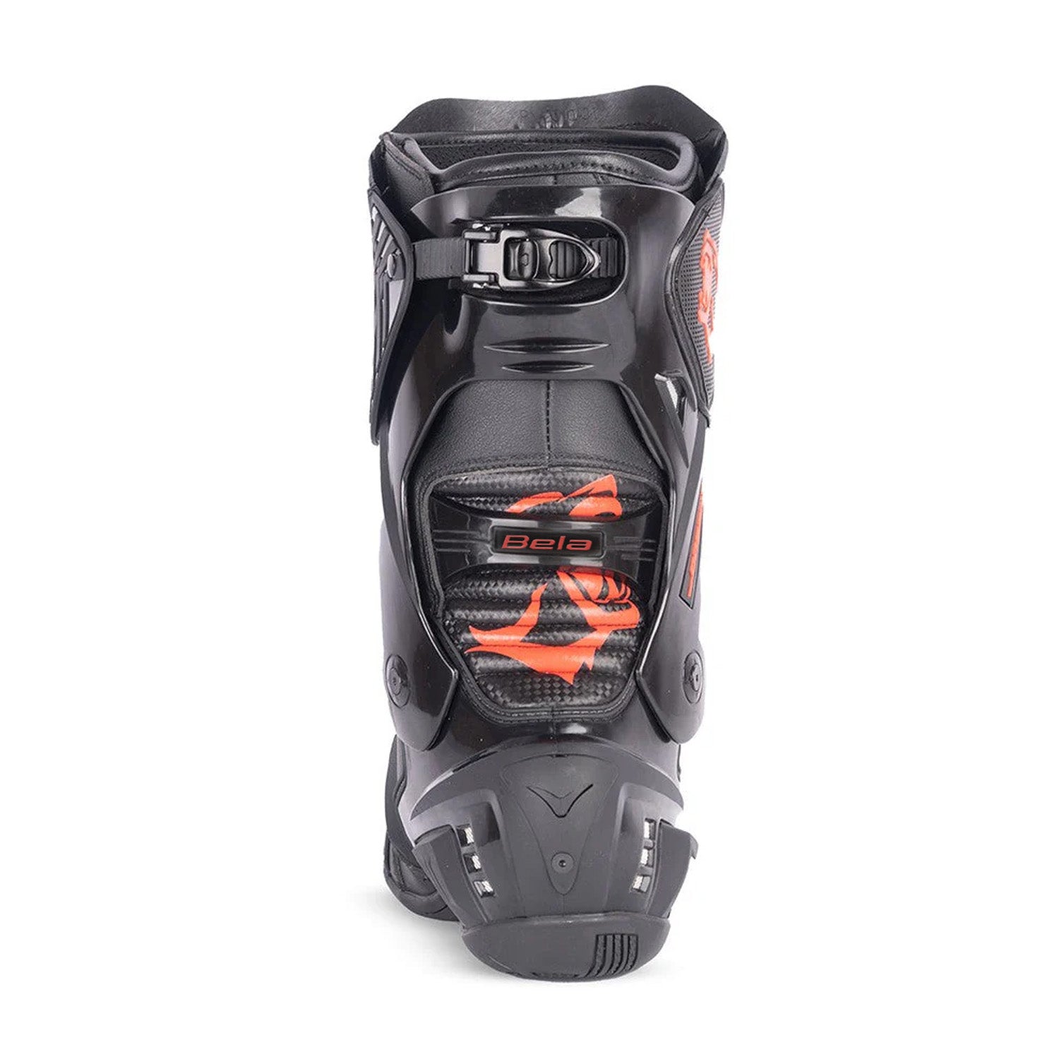 BELA SPEEDO 3.0 Black Red Leather Motorcycle Boots – 4 – Maximomoto PT