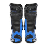 BELA SPEEDO 2.0 Couro Moto Botas Preto Azul