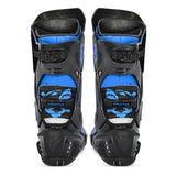 BELA SPEEDO 2.0 Couro Moto Botas Preto Azul