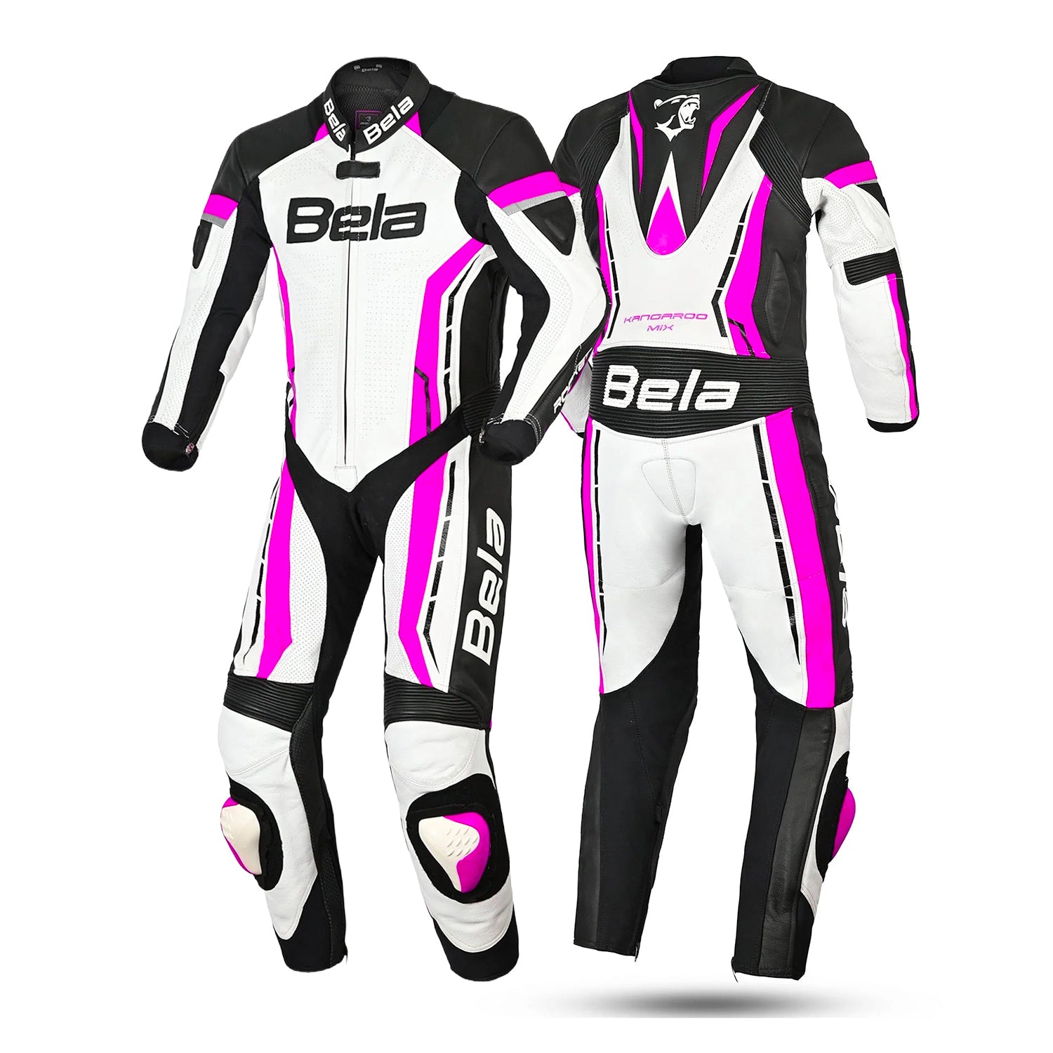 BELA ROCKET KIDS 1 PC Fatos De Moto Branco Rosa – 2 – Maximomoto PT