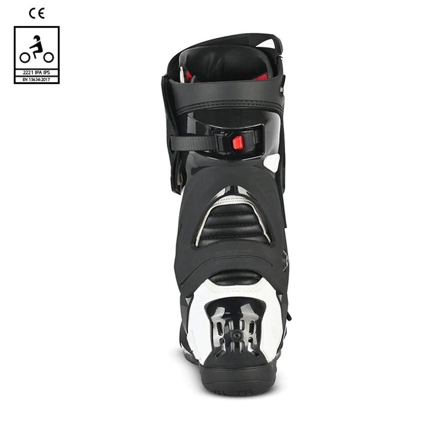 BELA RACE PRO (R-6) Moto Couro Botas Preto Branco – 4 – Maximomoto PT