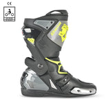 BELA RACE PRO (R-6) Black Leather Motorcycle Boots