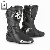 BELA RACE PRO (R-6) Black Leather Motorcycle Boots – Maximomoto PT