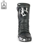 BELA RACE PRO (R-6) Black Leather Motorcycle Boots