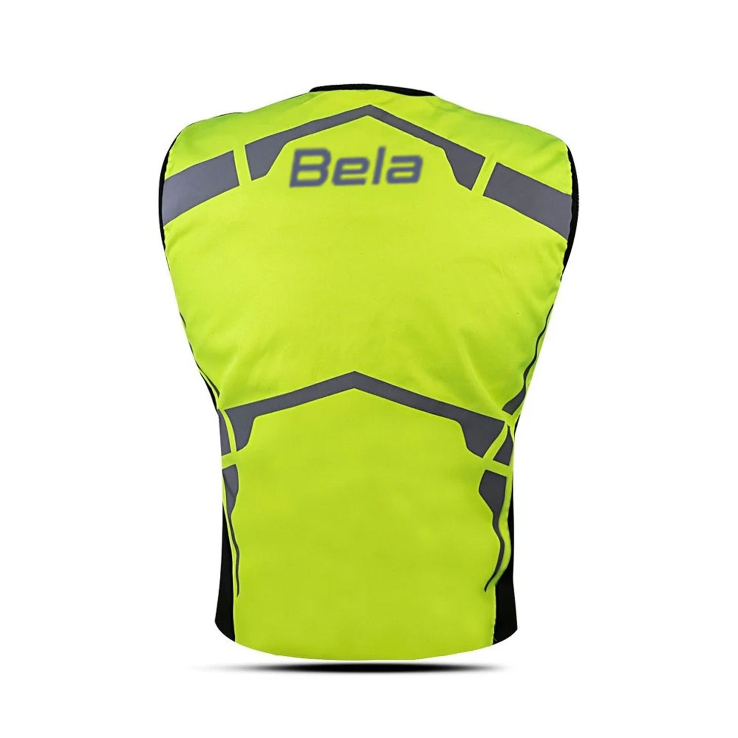 BELA Reflective Textile Vision Vest Black Fluorescent Yellow – 3 – Maximomoto PT