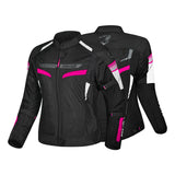 BELA SPRINTER Motorcycle Textiles for Women, Jackets in Black and Pink