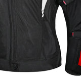 BELA SPRINTER Casacos De Moto Textil Senhora Preto Vermelho