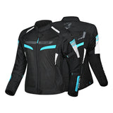 BELA SPRINTER Moto Textil Senhora Casacos Preto Turquoise