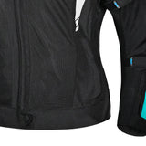 BELA SPRINTER Moto Textil Senhora Casacos Preto Turquoise