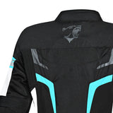 BELA SPRINTER Moto Textil Senhora Casacos Preto Turquoise