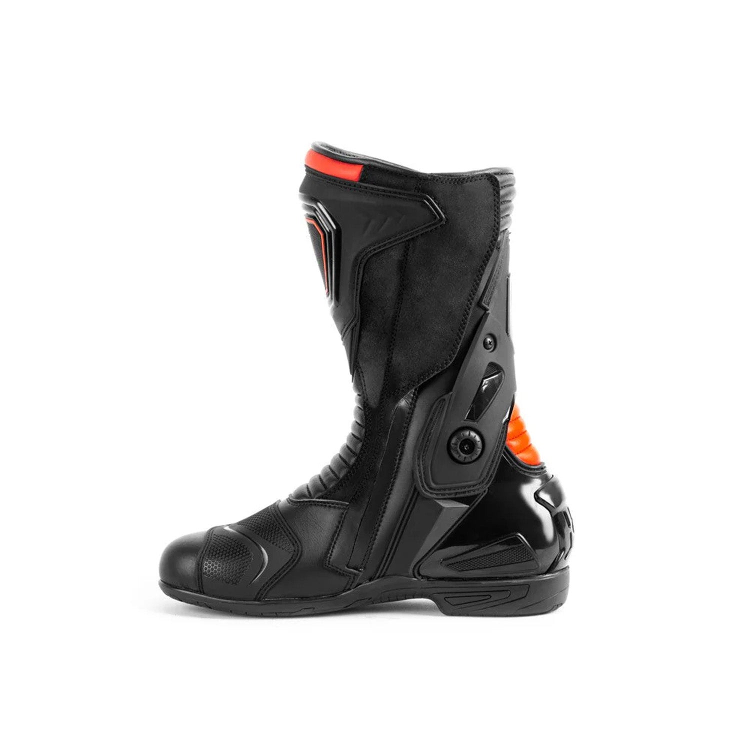 BELA THUNDER RACING Botas De Moto Couro Preto Vermelho – 3 – Maximomoto PT