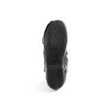 BELA THUNDER RACING Botas De Moto Couro Preto Vermelho