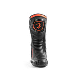 BELA THUNDER RACING Botas De Moto Couro Preto Vermelho