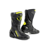 BELA THUNDER RACING Moto Couro Botas Preto Fluorescente Amarelo – Maximomoto PT