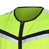 BELA Zoro High Visibility Motorcycle Textile Vest, Fluorescent Yellow