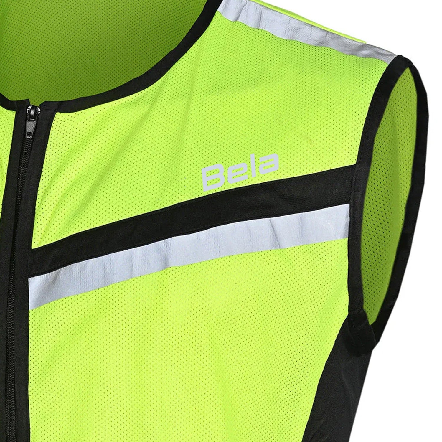 BELA Zoro High Visibility Motorcycle Textile Vest, Fluorescent Yellow – 3 – Maximomoto PT