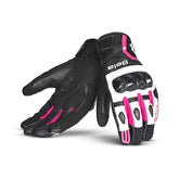 BELA AIR FLOW Moto Textile Gloves for Women, Black and Pink – Maximomoto PT