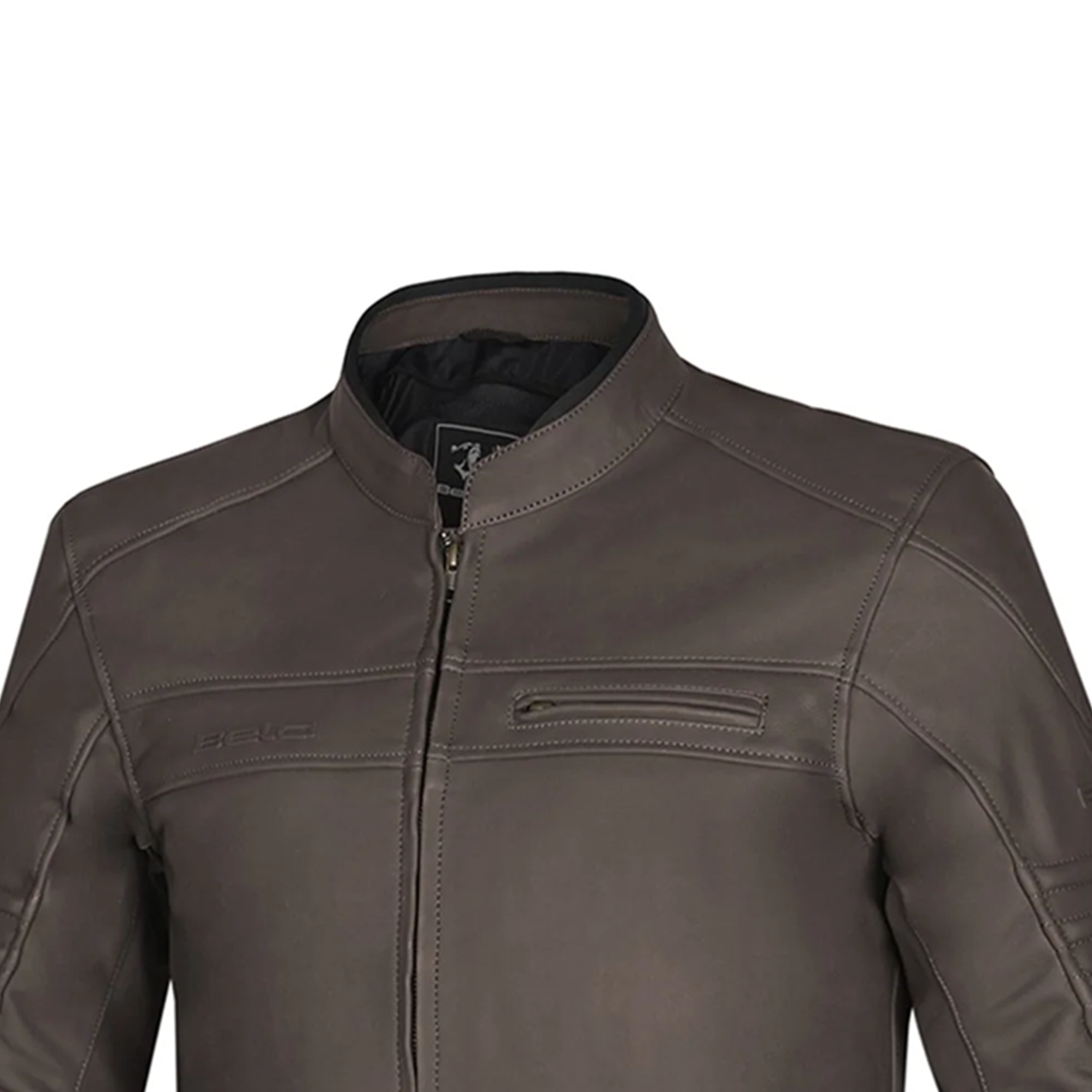 BELA Marlon Homen Moto Couro Casacos Marrón – 4 – Maximomoto PT