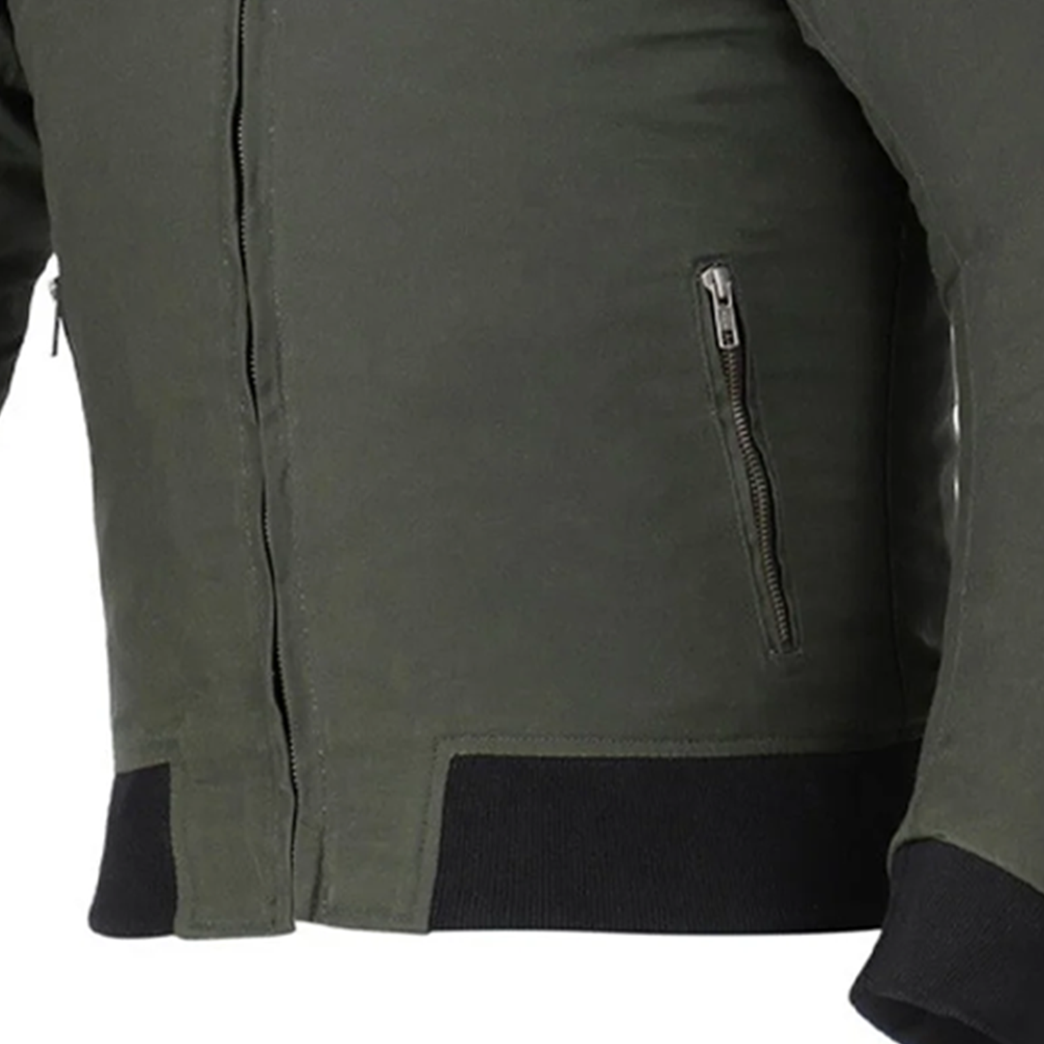 BELA Bullet Bomber Motorcycle Textile Jacket Olive Green – 6 – Maximomoto PT