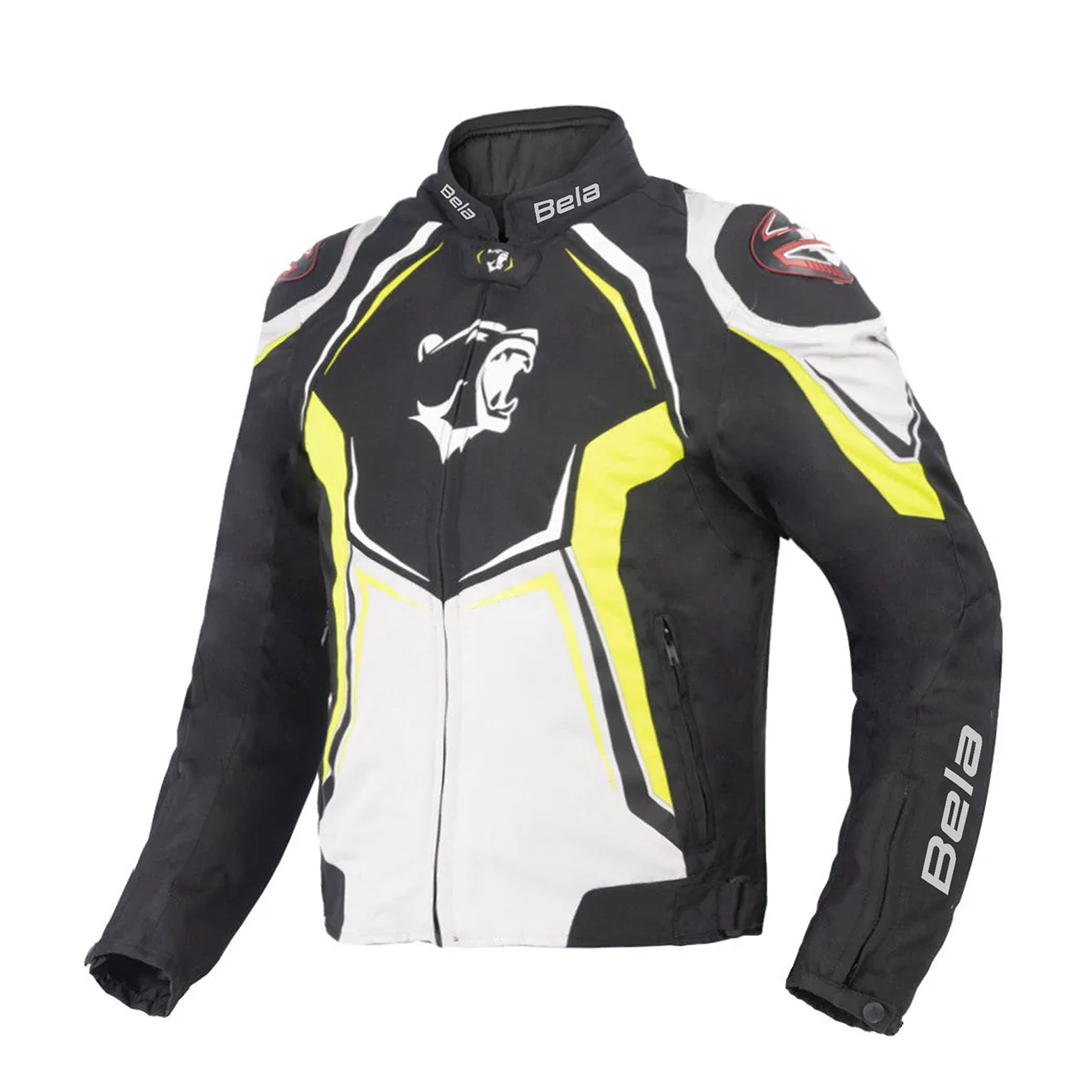 BELA Chaser Moto Textile Jackets Black Ice Yellow Fluor – 1 – Maximomoto PT