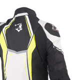 BELA Chaser Moto Textile Jackets Black Ice Yellow Fluor