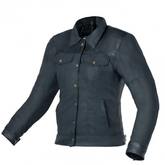 BELA Denim Senhora Moto Têxtil Casacos Preto – Maximomoto PT