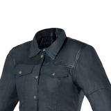 BELA Denim Senhora Moto Têxtil Casacos Preto
