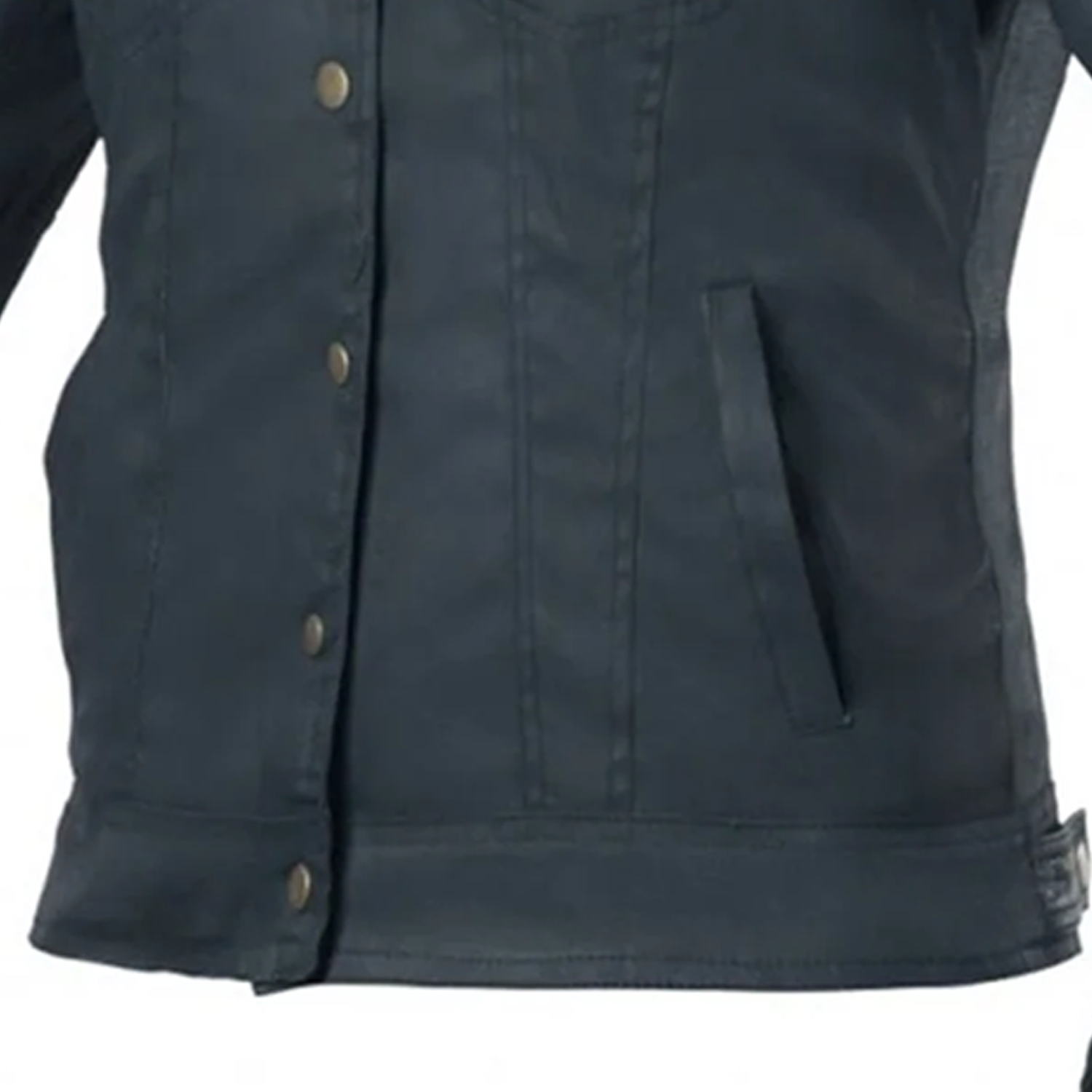 BELA Denim Senhora Moto Têxtil Casacos Preto – 6 – Maximomoto PT