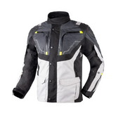 BELA NORDIC 4 Moto Textil Casaco Gelo Cinza Preto Amarelo – Maximomoto PT