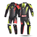 BELA ARAGONE 1 PC Motorcycle Suit Black Red Yellow