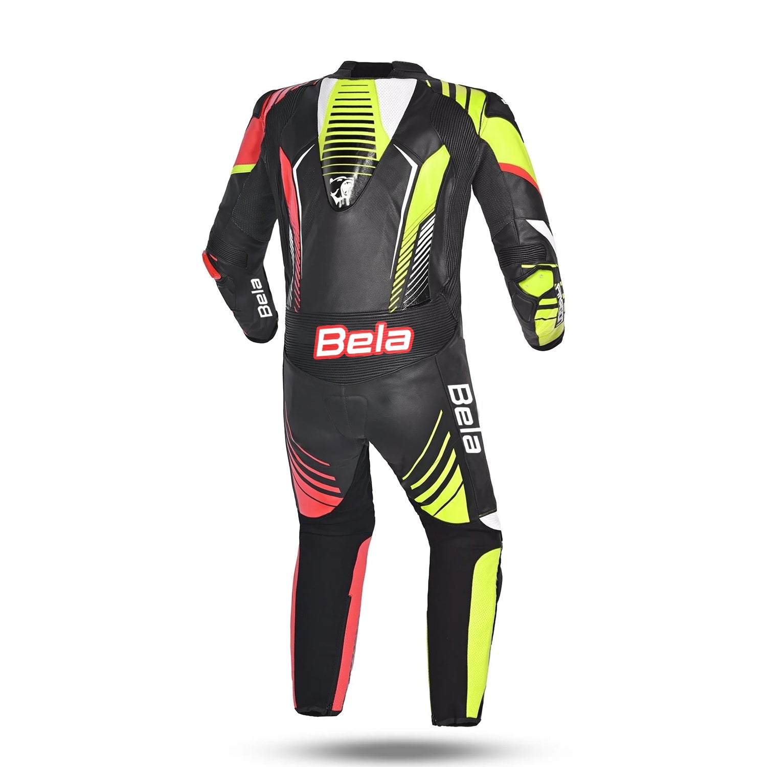 BELA ARAGONE 1 PC Motorcycle Suit Black Red Yellow – 3 – Maximomoto PT