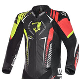 BELA ARAGONE 1 PC Motorcycle Suit Black Red Yellow
