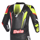 BELA ARAGONE 1 PC Motorcycle Suit Black Red Yellow