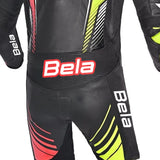 BELA ARAGONE 1 PC Motorcycle Suit Black Red Yellow