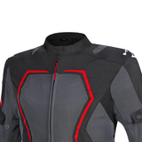 BELA ARTREX AIR 2.0 Moto Senhora Casacos Preto Cinza Vermelho