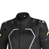 BELA ARTREX Textil Moto Casacos Preto Fluor Amarelo