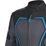 BELA ARTREX AIR 2.0 Casacos De Moto Senhora Preto Cinza Turquesa