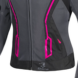 BELA ARTREX AIR 2.0 Moto Senhora Casacos Preto Cinza Fucsia
