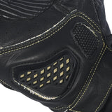 BELA ARMOUR PRO Moto Curta Luvas Preto Vermelho