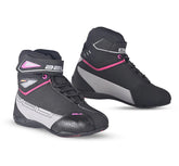 BELA BLAZE Moto Senhora Couro Botas Preto Rosa – Maximomoto PT